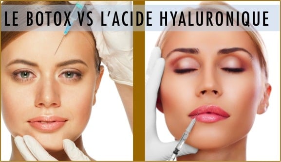 La différence entre Botox et Acide Hyaluronique ?